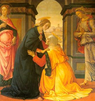 多梅尼科 基爾蘭達約 La Visitation entre Marie-Jacobie et Marie-Salome 多梅尼科 基爾蘭達約 La Visitation entre Marie-Jacobie et Marie-Salome